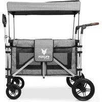 FUXLIFE Bollerwagen FX-CTXL900, 4-Sitzer, XL Innenraum, faltbar