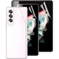 Wigento Handyhülle Für Samsung Galaxy Z Fold6 3 in 1 Protector Hydrogel Display Folie