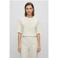 BOSS ORANGE T-Shirt Eregular Premium Damenmode im Relaxed Fit