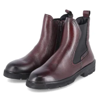 Tamaris Chelsea Boots  Rot - Gr. 37 -  Textil und Synthetik