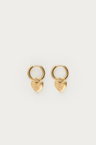 My Jewellery - Candy Ohrringe mit kleinen Herzen gold - Gr. - OS