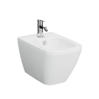 VitrA Integra Square Wand-Bidet ohne seitliche Löcher Weiß Hochglanz,7083L003-0288 7083L003-0288
