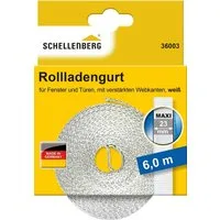 SCHELLENBERG Rollladengurt Maxi, 23 mm, 6 m Länge, Gurtband erhältlich in unterschiedlichen Farben