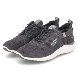 Mustang Low Sneaker  Grau - Gr. 41 -  Textil