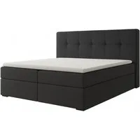 A&J MöbelLand GmbH Boxspringbett REF mit Bettkasten, Topper und gepolstertem Kopfteil. (Boxspringbett mit Bettkasten und gepolstertem Kopfteil. Inclusive Topper !, TOP ANGEBOT), Länge 208cm Höhe 106 cm
