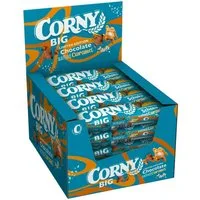 CORNY Cerealien, Corny BIG Schoko Salted Caramel Müsliriegel extra groß 40g 24er Pack