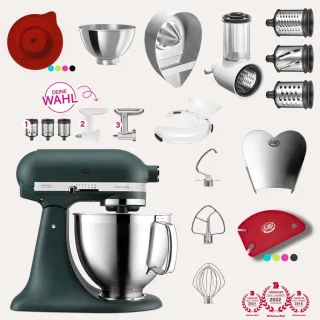 KitchenAid Artisan 4,8 Liter KSM185 Spar-Set mit Gemüseschneider &...