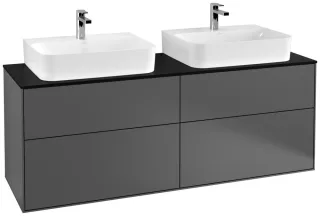 Villeroy & Boch Waschtischunterschrank Finion F18 1600x603x501mm für 2 Waschtisch, F18200GK F18200GK