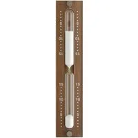 TFA Dostmann Raumthermometer TFA 40.1045 Sauna-Sanduhr aus Massivholz