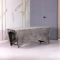 STM Company Massageliege Verlängerter Liegenbezug für Massagebett, Bezug, Spannbetttuch (für alle gängigen Kosmetikliegen, Massageliegen, Couches, aus Velour, ohne Matratze), 180x60 cm/ 190x70 cm