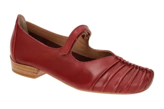 Everybody 30508H2296 GL446 Damenschuhe Riemchen Pumps sangria Echtleder Block...