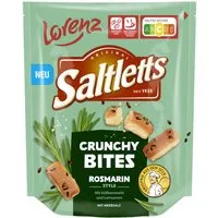 LORENZ Knabberei, Lorenz Saltletts Crunchy Bites Rosmarin Geschmack Packung 100g