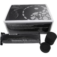 Lebensquelle Plus Räucherstäbchen-Halter Selbstzündende Räucherkohle Ø 33 mm, 100 Stück - 1 Karton