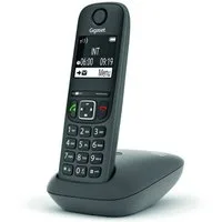 Gigaset AE690 Anthrazit Schnurloses Telefon Schnurloses DECT-Telefon