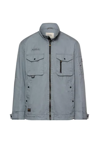 camel active - Blouson mit Stehkragen stormy blue - Gr. - 58