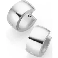 Firetti Paar Creolen Schmuck Geschenk klassisch, Ø 13,4 mm