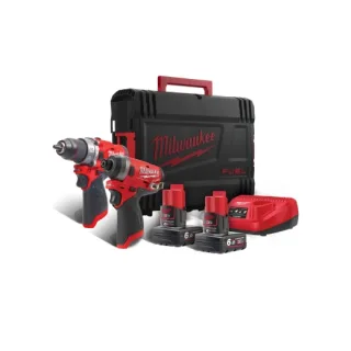Milwaukee M12 Set M12 FPP2A-602X - 4933459810