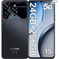 OUKITEL C6 5G, 6,8‘’, Android 15 Smartphone (17,27 cm/6.8 Zoll, 256 GB Speicherplatz, 50 MP Kamera, 5150mAh, 24(8+16)GB+256GB /1TB, 6.8" HD+ 90Hz, GPS, 5G Dual SIM)