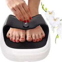 Casativo Fußmassagegerät 3D Shiatsu mit Wärme & Luftdruck. Rollenmassage für Fusssohle, Mit Wärme- und Akupunkturfunktion