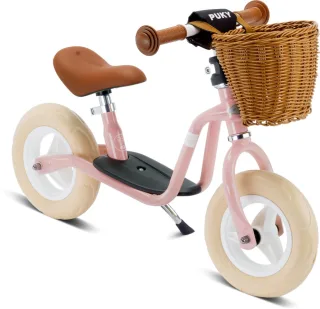 Puky 4094 LR M Classic Laufrad Medium retro-rosé inkl. Lenkerkorb
