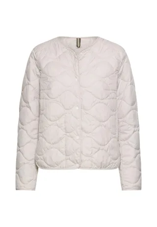 camel active - Blouson mit Druckknopfleiste pearl - Gr. - 48