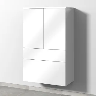Sanipa Mittelschrank 2morrow (P2276) 1105x700x350 Weiß-Glanz, P227678 P227678