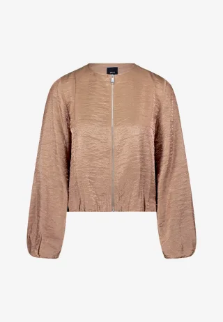 zero - Jacke mit Knittereffekt - Gr. - 34
