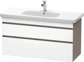 Duravit DuraStyle Waschtischunterbau wandhängend Weiß & Basalt Matt 1130x448x610 mm - DS649501843 DS649501843
