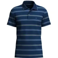 FYNCH-HATTON Poloshirt gestreift, mit Logo-Stickerei