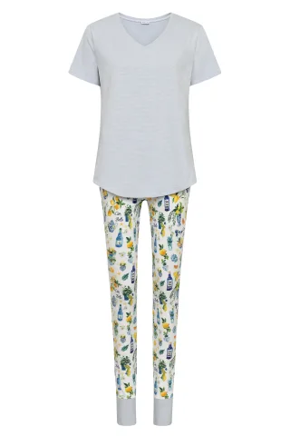 Rösch - Pyjamas 1263025 super lemon - Gr. - 42