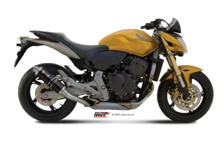 Sport Auspuff MIVV GP Steel Black für Honda CB 600 F/FA Hornet Bj. 2007-2013 PC41 mit ABE