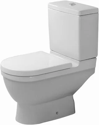 Duravit Starck 3 Stand WC für Kombination Weiß Hochglanz 655 mm - 0126010000 0126010000