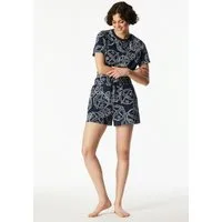 Schiesser Shorts Schiesser 150 Years seitliche Taschen, weites Bein, Baumwolle, Bindekordel