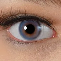 Charmiga Jahreslinsen Farbige Kontaktlinsen Ohne Stärke Blau, Natürlich, Dream Blue, Farbige Kontaktlinsen