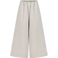 SUBLEVEL Stoffhose Damen Palazzohose mit weitem Bein Culotte Hose, sehr weites Bein
