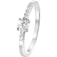 LUCARDI Fingerring Ring - 925 Silber - Silber - Zirkonia - Kinder