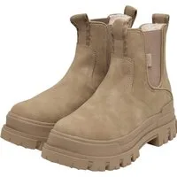 Buffalo Buffalo ASPHA CHELSEA WARM - VEGAN NUBUCK - BROWN Stiefel