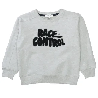 STACCATO - Kn.-Sweatshirt, oversized grey mel - Gr. - 110