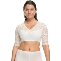 Susa Dirndlbluse Dirndlbluse halbarm Wiesn-Zauber (Stück, 1-tlg) -