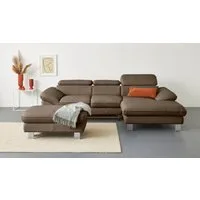 COTTA Ecksofa Driver L-Form, B: 268 cm, Kopfteilverstellung, optional Bettfunktion & Bettkasten