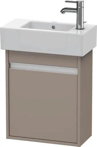 Duravit Ketho Waschtischunterbau wandhängend Basalt Matt 450x225x550 mm - KT6629R4343 KT6629R4343