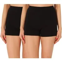 Merry Style Leggings Damen Shorts Radlerhose Unterhose kurze Hose Boxer 2Pack MS10-358 (2-tlg) aus Baumwolle