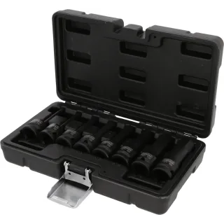 KS TOOLS 1/2" Kraft-Bit-Stecknuss-Satz, lang, 8-tlg - 911.0902