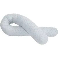 roba® Nestchenschlange Lil Planet - Bettschlange 170 cm - Seitenschläferkissen - Bettrolle, (Nestchen, Nestchenschlange für Babybett, Bettumrandung, Stillkissen), Bezug: weiche Bio-Baumwolle - Füllung: Polyester - waschbar bei 40°