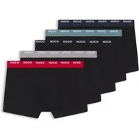 HUGO Trunk FIVE PACK (Packung, 5-St., 5er-Pack) mit HUGO Schriftzug