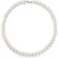Firetti Perlenkette Schmuck Geschenk Halsschmuck Halskette Perle, Made in Germany - mit Süßwasserzuchtperle