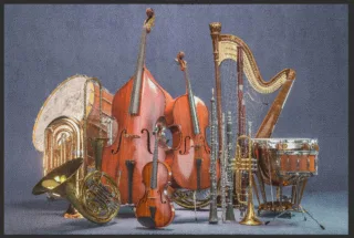 Fussmatte Orchester 6335 | Größe: 60 cm x 45 cm