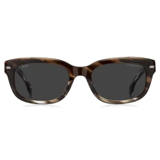 Boss - Schildpatt-Sonnenbrille für Herren (Braun)