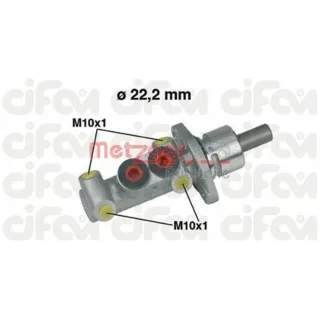Metzger Hauptbremszylinder Seat Skoda VW 202-302