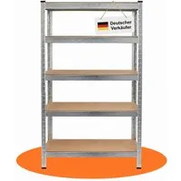 ONDIS24 Schwerlastregal Steckregal Metallregal Basti 70 x 30 verzinkt, 1-tlg., steckbar, robust